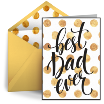 The Best Dad card image