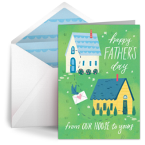 Father's Day from Our House card image