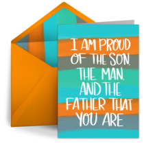Proud of You Son card image