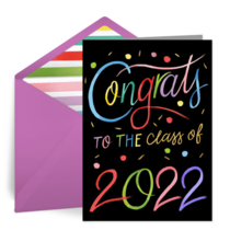 Congrats Class of 2022 card image
