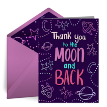 Thank You to the Moon  card image